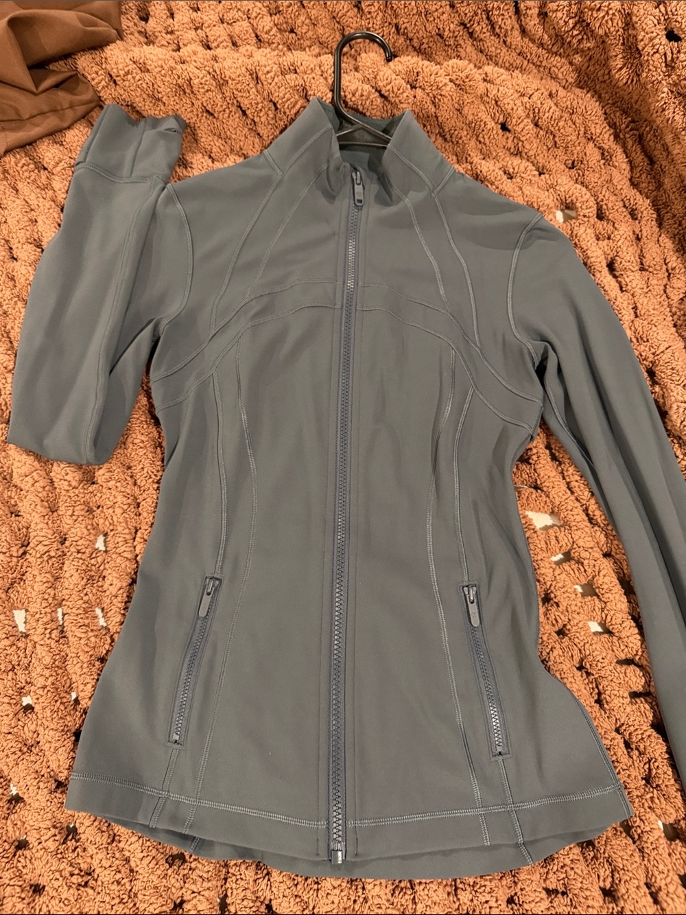 Lululemon Gray define Zip-Up